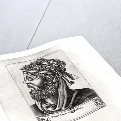 Two portraits of Catullus by French School