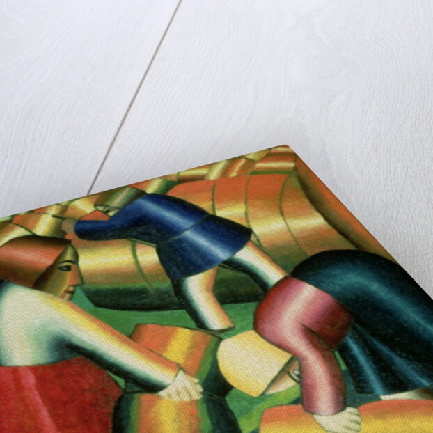 Taking in the Rye, 1912 by Kazimir Severinovich Malevich