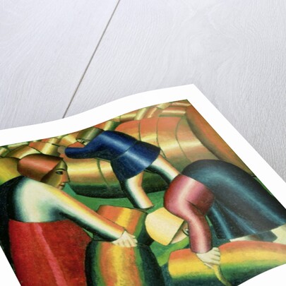 Taking in the Rye, 1912 by Kazimir Severinovich Malevich