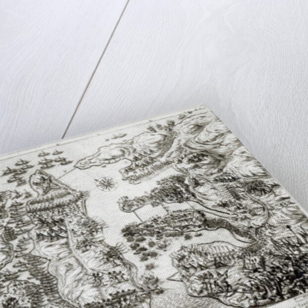 Map of the Siege of Malta in 1565 by Italian School