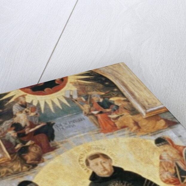The Triumph of St. Thomas Aquinas by Benozzo di Lese di Sandro Gozzoli