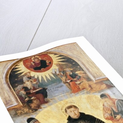 The Triumph of St. Thomas Aquinas by Benozzo di Lese di Sandro Gozzoli