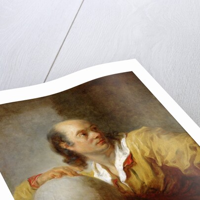 Joseph-Jerome Lefrancois Lalande by Jean-Honore Fragonard