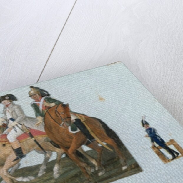 Napoleon Bonaparte and the Varsovian Sentry by Lesueur Brothers