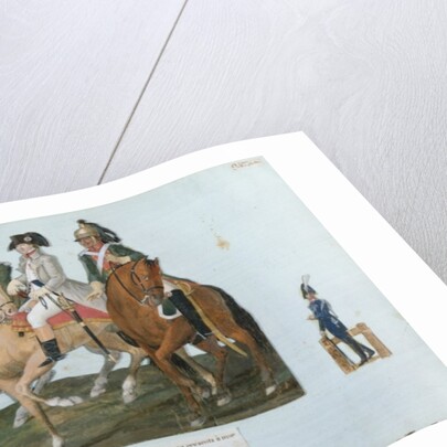 Napoleon Bonaparte and the Varsovian Sentry by Lesueur Brothers