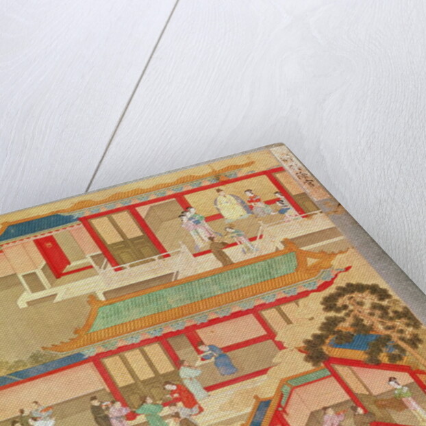 Emperor Hsuan Tsung at home by School Chinese