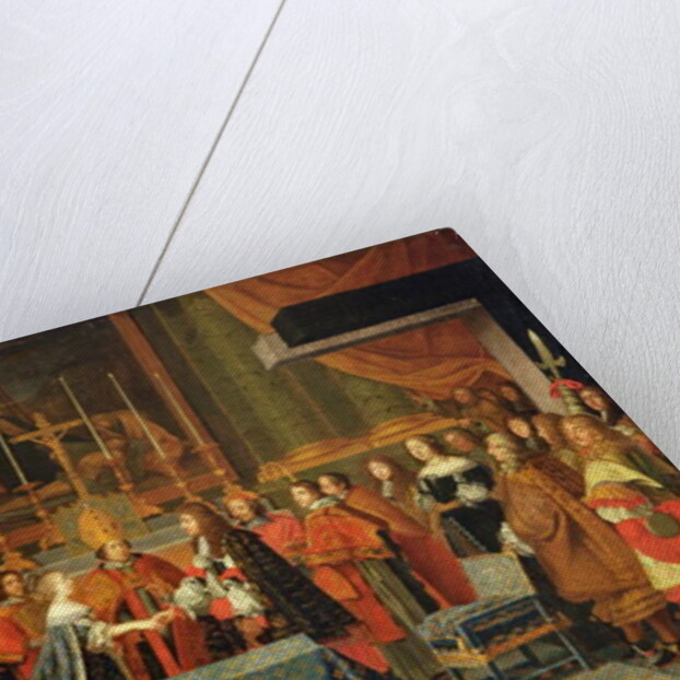 Celebration of the Marriage of Louis XIV and Maria Theresa of Austria, 9th June 1660 by Jacques Laumosnier