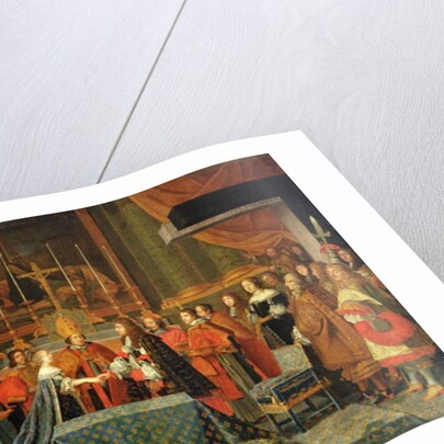 Celebration of the Marriage of Louis XIV and Maria Theresa of Austria, 9th June 1660 by Jacques Laumosnier