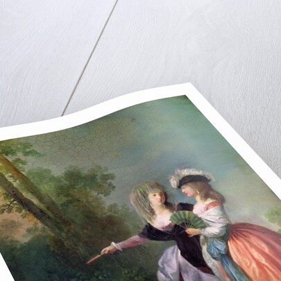 The Go-Between, 1780 by Jean-Frederic Schall