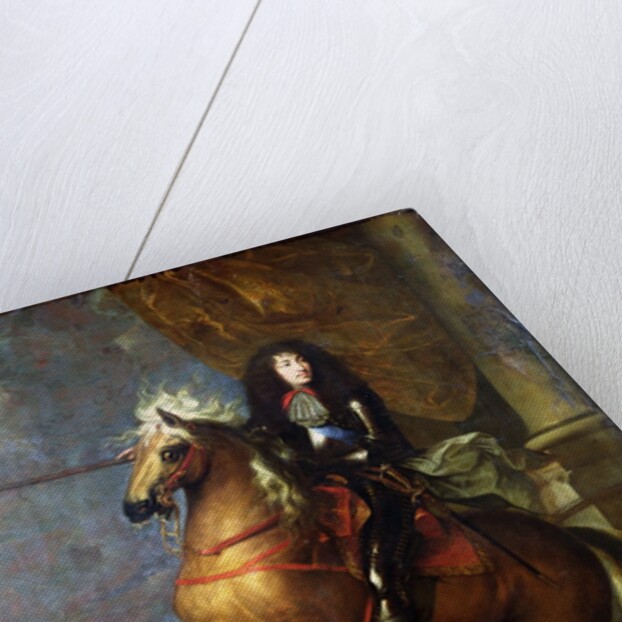 Equestrian Portrait of Louis XIV c.1668 by Charles Le Brun