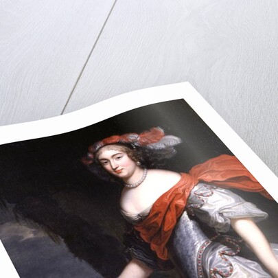 Portrait presumed to be Anne-Marie-Louise of Orleans, Duchess of Monpensier, La Grande Mademoiselle, c.1660 by Charles Beaubrun