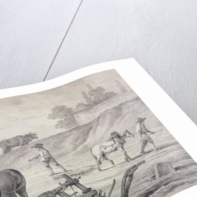 Ploughing the Fields by Jean-Baptiste Huet