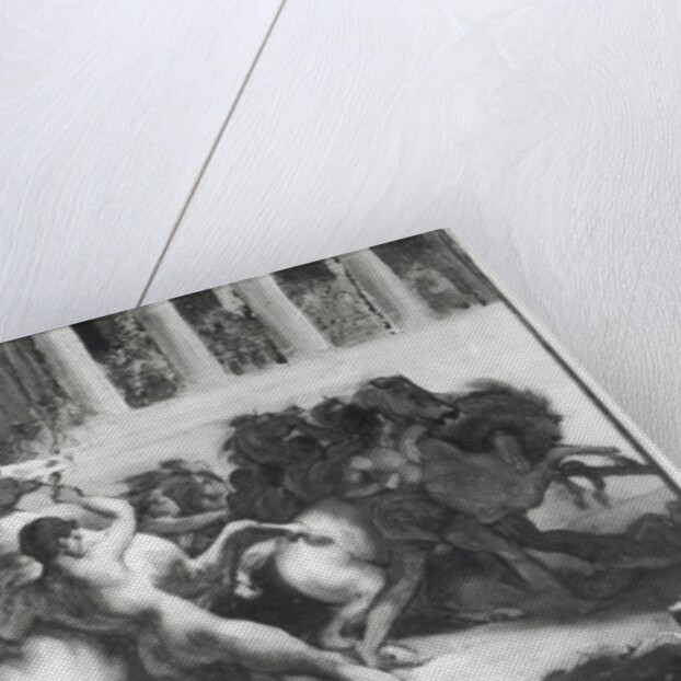 Study for the Race of the Barbarian Horses by Theodore Gericault