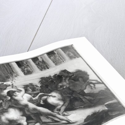 Study for the Race of the Barbarian Horses by Theodore Gericault