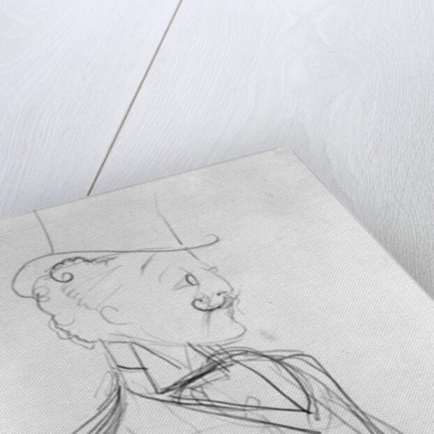 Portrait of Boni de Castellane by Sem