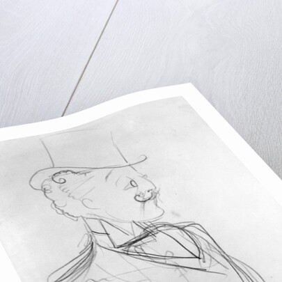 Portrait of Boni de Castellane by Sem