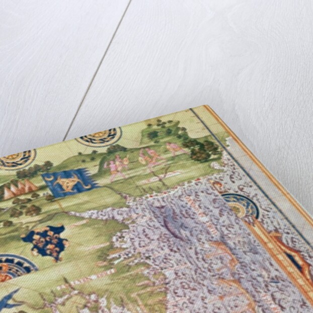 Fol.56v Map of Florida, Canada and Labrador by Guillaume Le Testu