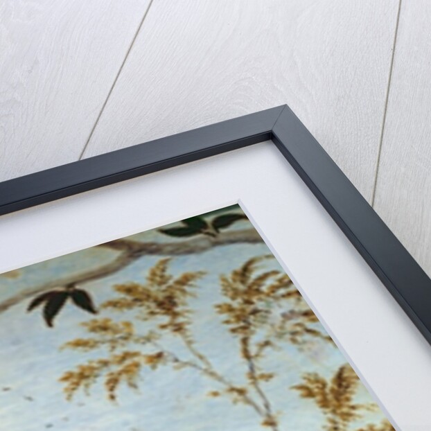Shepherd with herd and bathers in the Seine, at the bottom the cathedrale Notre-Dame and the Ile de la Cité by French School