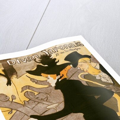 Poster advertising 'Le Divan Japonais', 1892 by Henri de Toulouse-Lautrec
