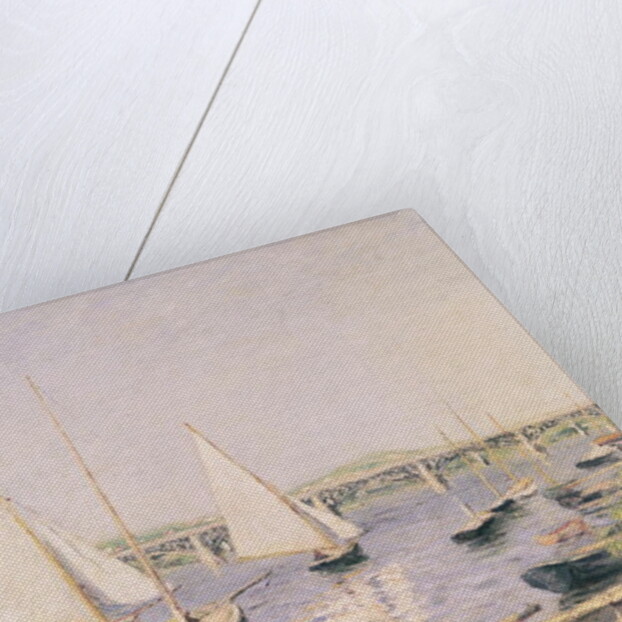 Sailing boats at Argenteuil, c.1888 by Gustave Caillebotte