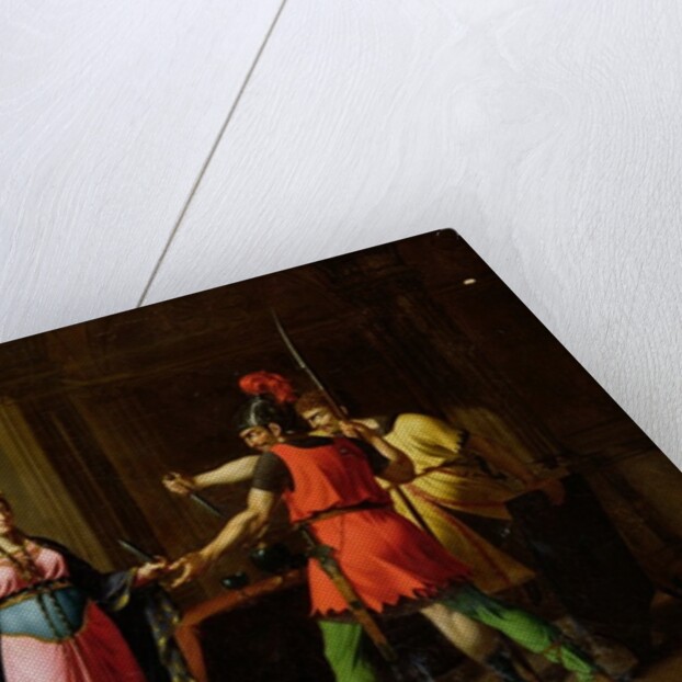 Fredegunde Arming the Assassins of Sigebert by Emmanuel Wallet