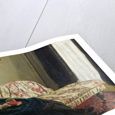 Meditation, or Madame Monet on the Sofa, c.1871 by Claude Monet