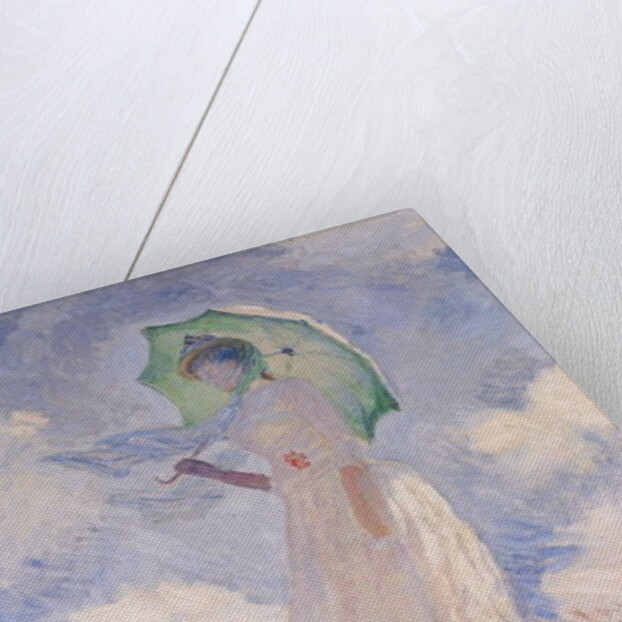 Woman with Parasol turned to the Left, 1886 by Claude Monet