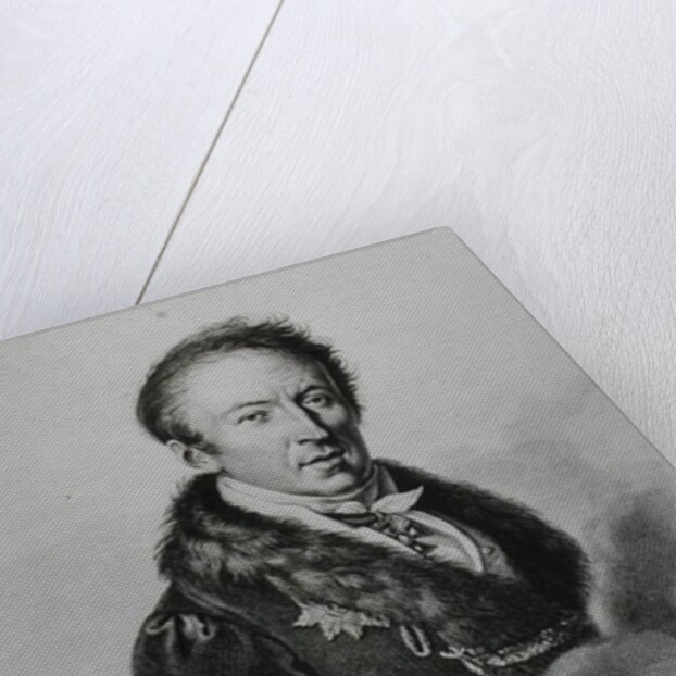 Portrait of Nikolai Mikhailovich Karamzin by Constant Louis Antoine Lorichon