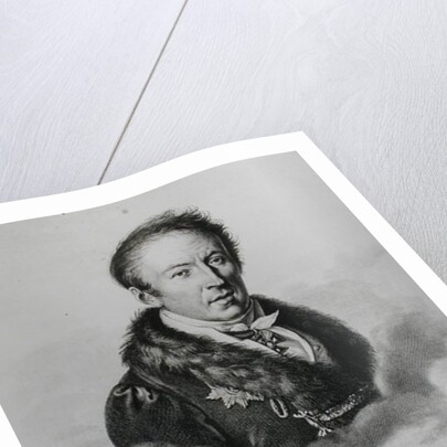 Portrait of Nikolai Mikhailovich Karamzin by Constant Louis Antoine Lorichon