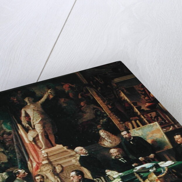 The Colonial Delegates and Jules Ferry 1892 by Felix Elie Regamey