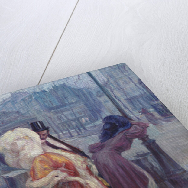 Dawn, Leaving the Restaurant in Montmartre, 1906 by Georges Redon