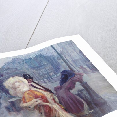 Dawn, Leaving the Restaurant in Montmartre, 1906 by Georges Redon