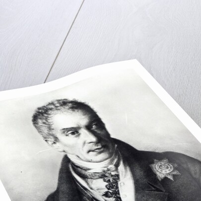 Klemens Wenzel Nepomuk Lothar Prince of Metternich-Winneburg by French School