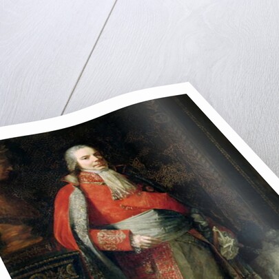 Portrait of Charles Maurice de Talleyrand-Perigord 1807 by Pierre-Paul Prud'hon