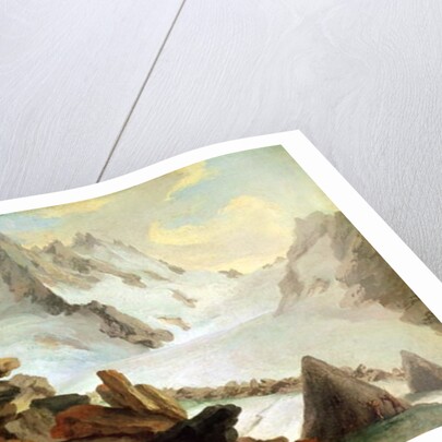 The Mountains at Lauteraar, 1776 by Caspar Wolf