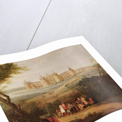 The Chateau de Chambord, 1722 by Pierre-Denis Martin