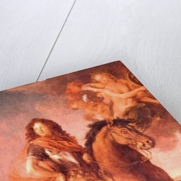 Portrait of Armand Jean Vignerot, Duc de Richelieu at the Siege of Castellamare in 1647 by Charles de Lafosse