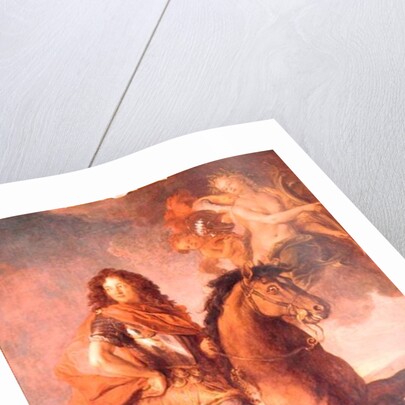 Portrait of Armand Jean Vignerot, Duc de Richelieu at the Siege of Castellamare in 1647 by Charles de Lafosse