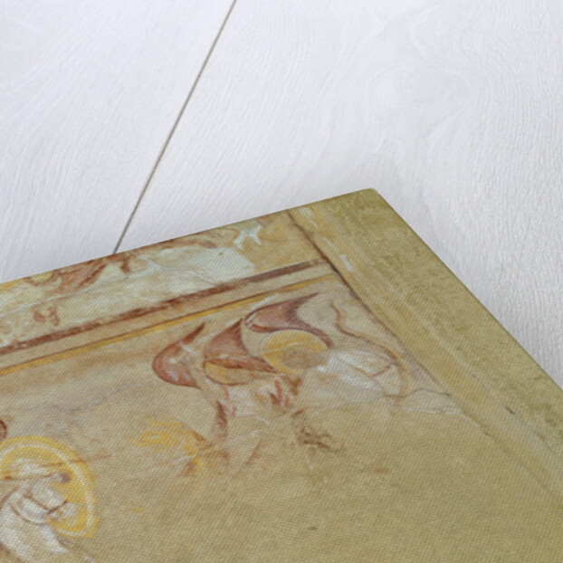 St. Michael and the Angels Fighting the Dragon by French School