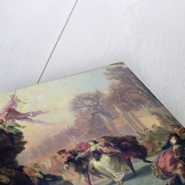 The Skaters by Henri Baron