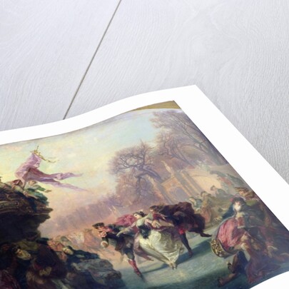 The Skaters by Henri Baron