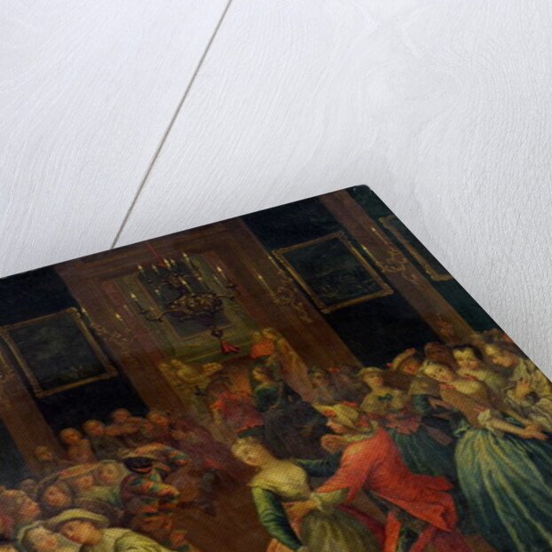 The Costume Ball by Henri J. van Blarenberghe