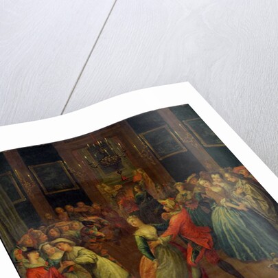 The Costume Ball by Henri J. van Blarenberghe