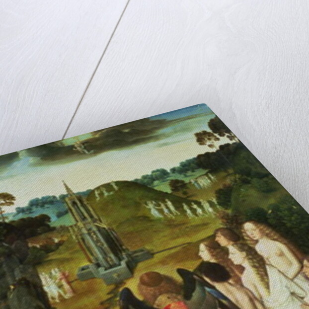 Paradise of the Symbolic Fountain by Dirck Bouts