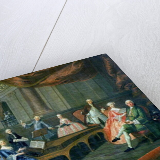 A Family Concert at Chateau Renescure by French School