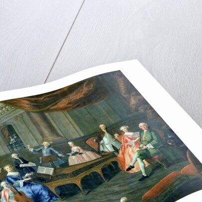 A Family Concert at Chateau Renescure by French School