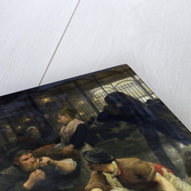 The Fish Market in the Morning by Victor Gabriel Gilbert