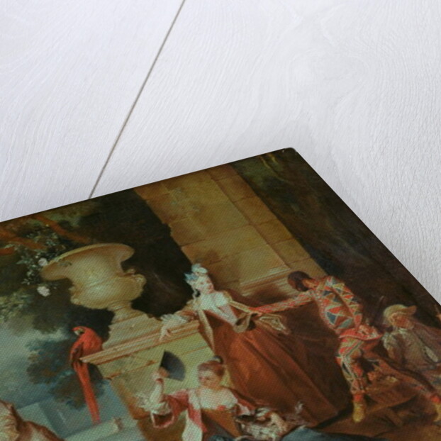 Italian Comedians in a Park, c.1725 by Jean-Baptiste Oudry