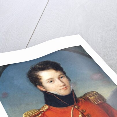 Portrait of Alfred de Vigny by Francois Josephe Kinson