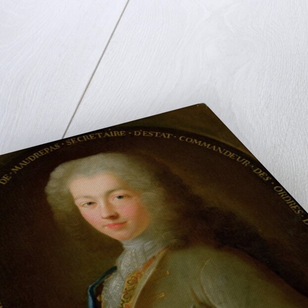 Portrait of Jean Frederic Phelypeaux Count of Maurepas by French School